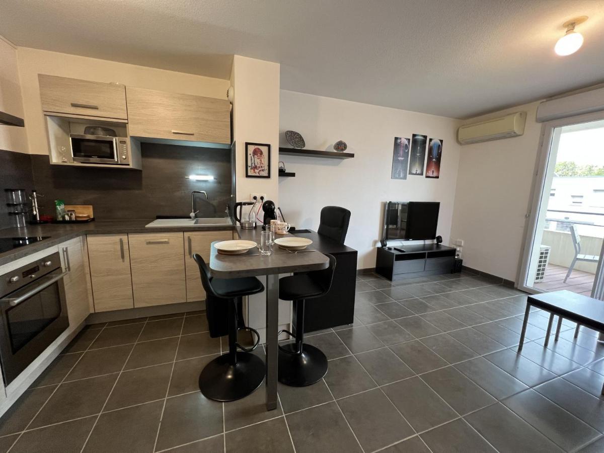 Ferienwohnung Le Skywalker : T2 Avec Parking & Balcon Toulouse Exterior foto
